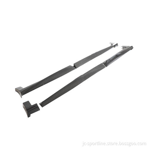 Real Carbon Fiber Side Skirts for Audi RS Q8 RSQ8 2021-2023